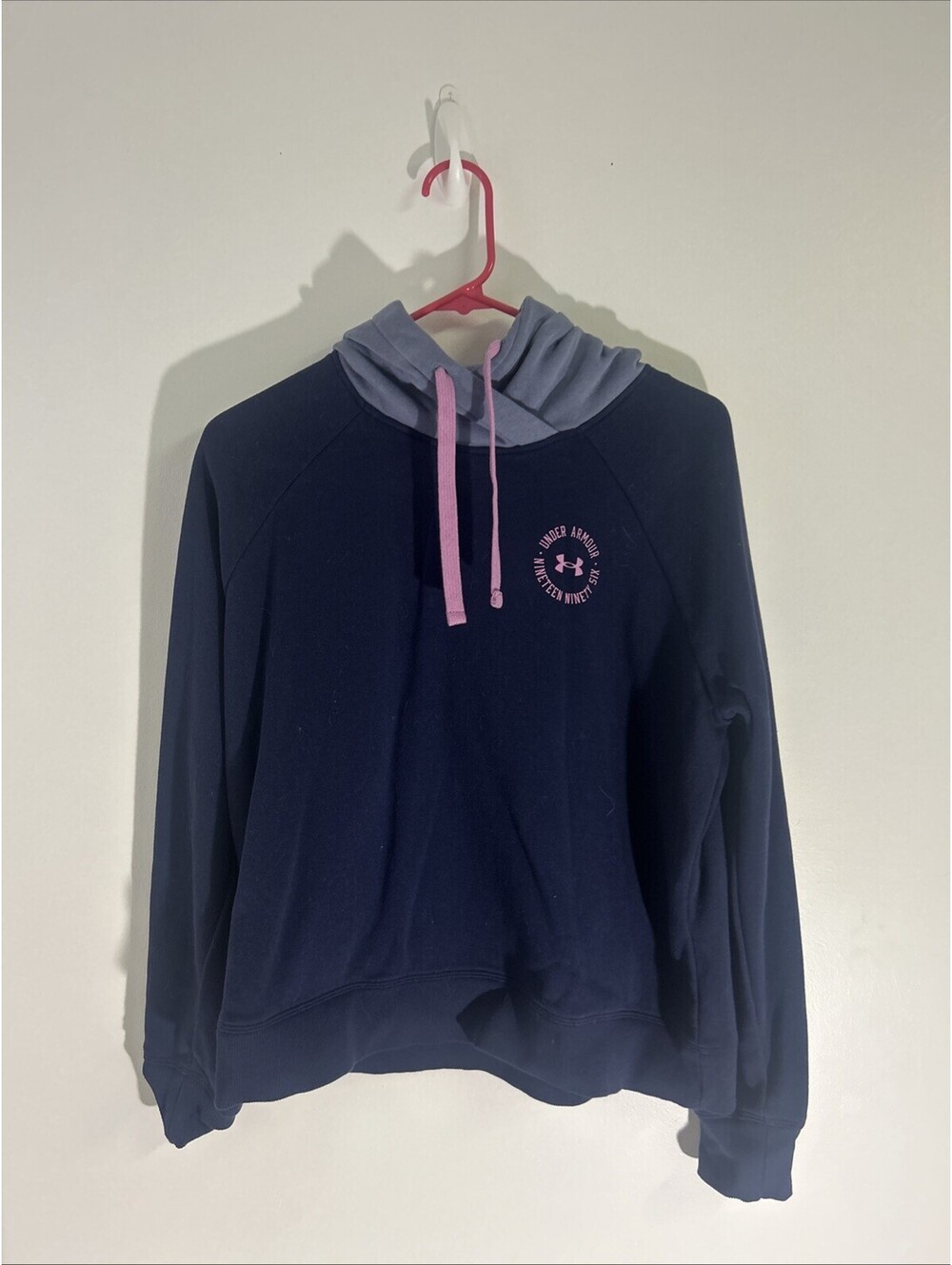 Under Armor Nineteen 96 Blue Medium Hoody